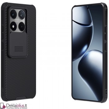 Nillkin Camshield dėklas su kameros apsauga - juodas (Xiaomi 14T) Nillkin Camshield dėklas su kameros apsauga - juodas (Xiaomi 14T)